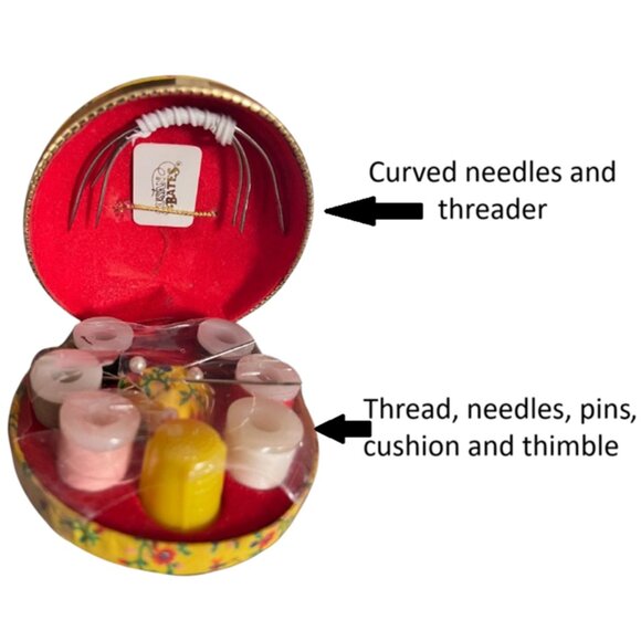 Vintage Small Sewing Kit - Picture 2 of 6